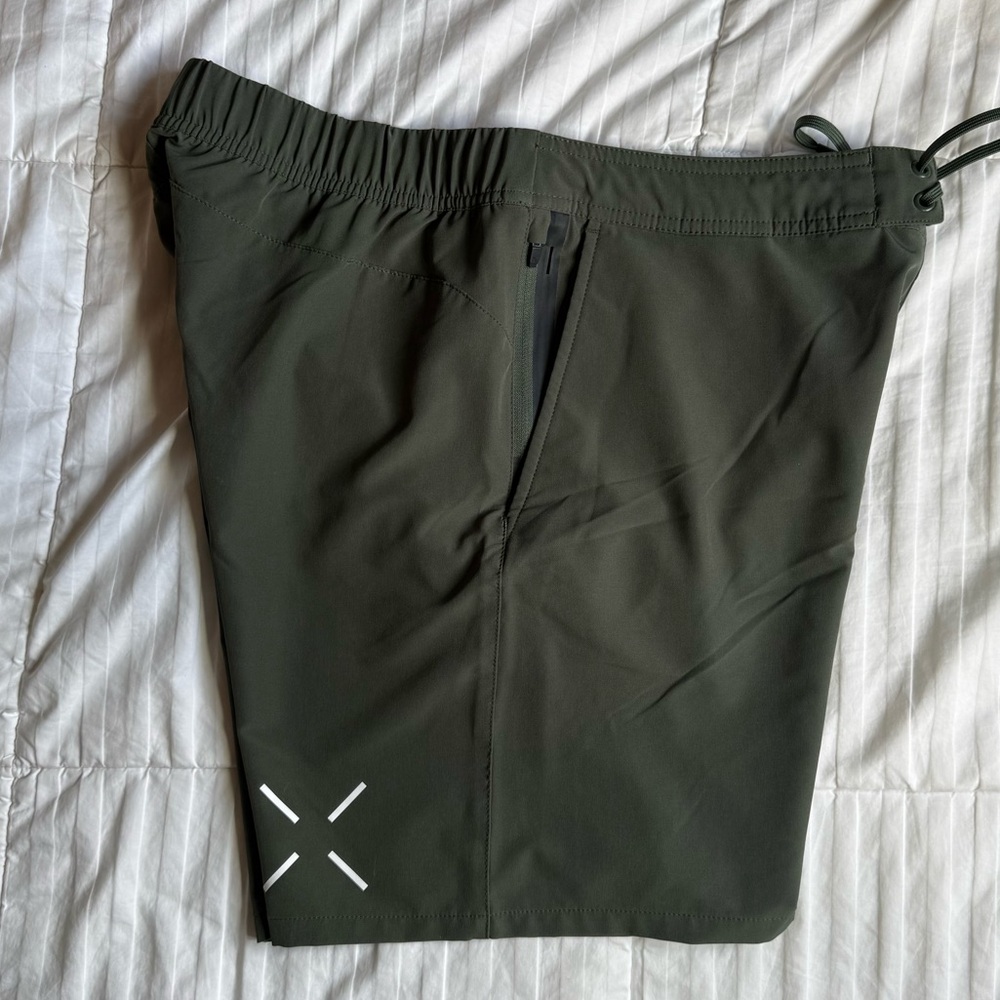 Ten Thousand 7” Military Green Foundation Shorts